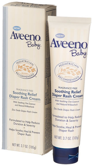 Aveeno Baby Soothing Relief Diaper Rash Cream 3.7oz
