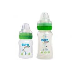Eco-friendly Organic Plastic PES wide-mouth bottle 9oz/260ml single pack