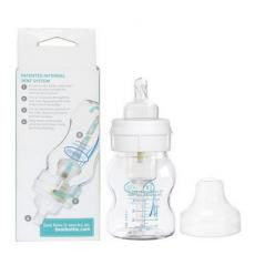 Wide-Mouth Glass Baby Bottles 5oz/150ml Single Pack