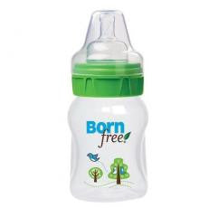 Born Free Natural Feeding Deco Bottle Pes Green Organic Plastic Wide-Mouth Bottle 5oz / 160ml