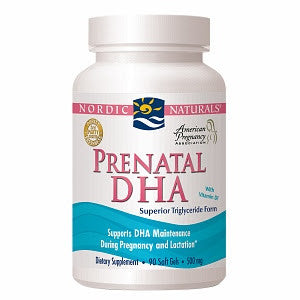 Nordic Naturals Prenatal DHA With Vitamin D 90 Soft Gel