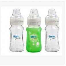 Glass Bottle With Sleeve - 3-Pack 9oz