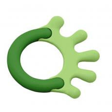 Teether-Cornstarch-Hand-Green