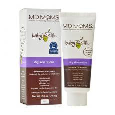 Md Moms Baby Silk Dry Skin Rescue Extreme Care Cream, Fragrance-Free 2.8 oz (79.4 g)