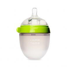 Comotomo 5-Ounce Baby Bottle in Green
