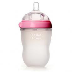 Comotomo 8-Ounce Baby Bottle in Pink
