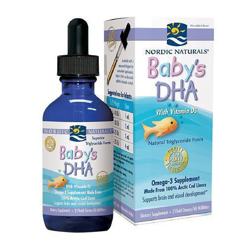 Nordic Natural Baby's DHA With Vitamin D3 2oz