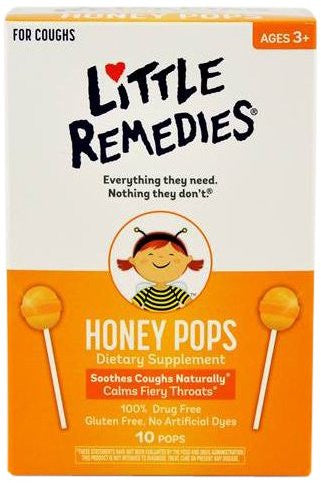 Little Remedies Sore Throat Pops 10-Counts