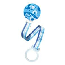 Boy Pacifier HolderRazbaby Pacifier Finally Saw Band / Lanyard Boy Blue