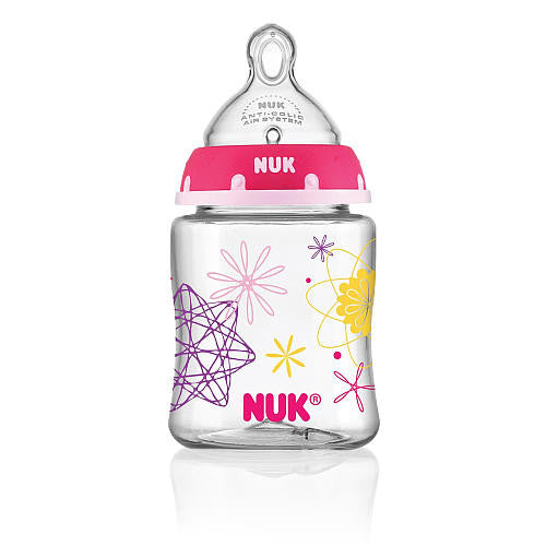 Nuk Orthodontic Bottle Girl 5oz