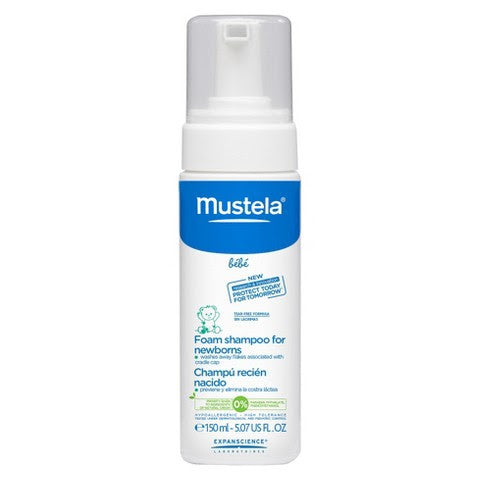 Mustela Foam Shampoo For Newborn 5.07oz