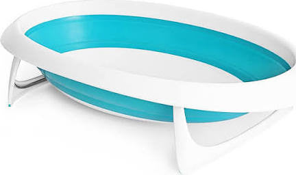 Boon Naked Collapsible Baby Bathtub, Blue