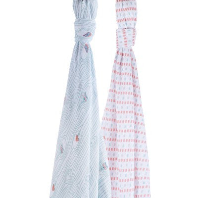 BeBe auLait swaddle blankets